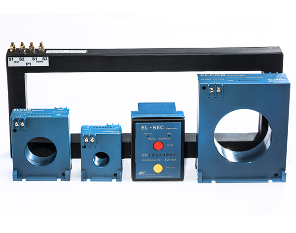 Elsec and Elcor sensitive earth fault relay