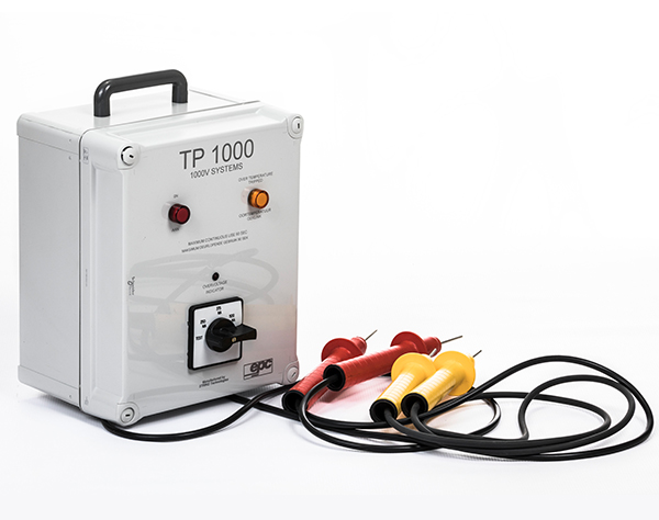 Adjustable earth fault test probes