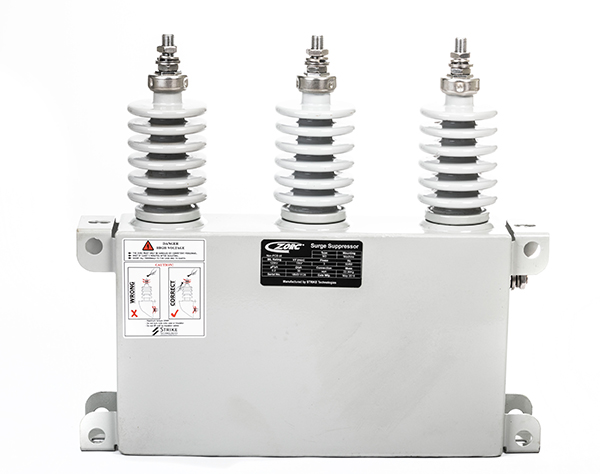 Three phase ZORC surge suppressor