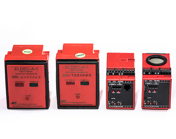 Eldec DC sensitive earth fault relay