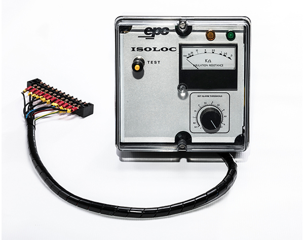 Hospital Isoloc insulation monitor and earth fault limiter